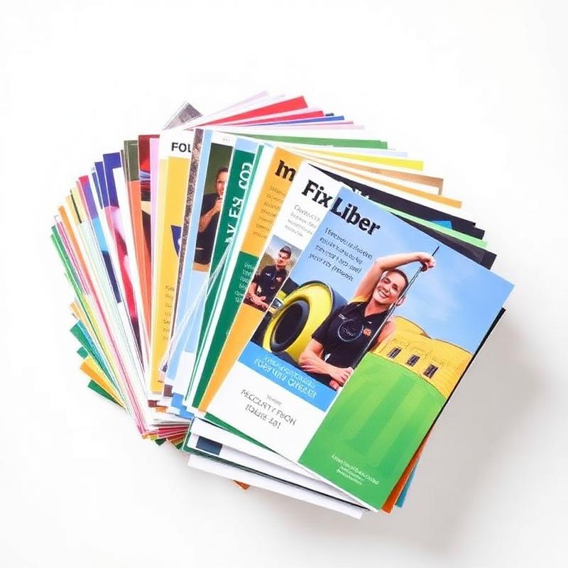 Flyers and brochures