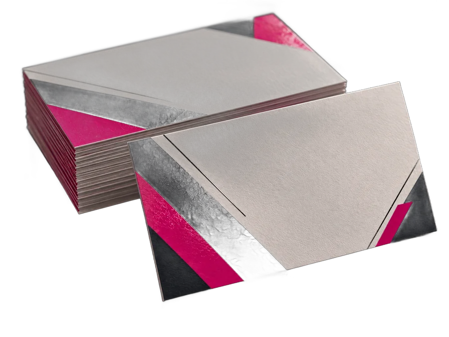 Stack of premium visiting cards